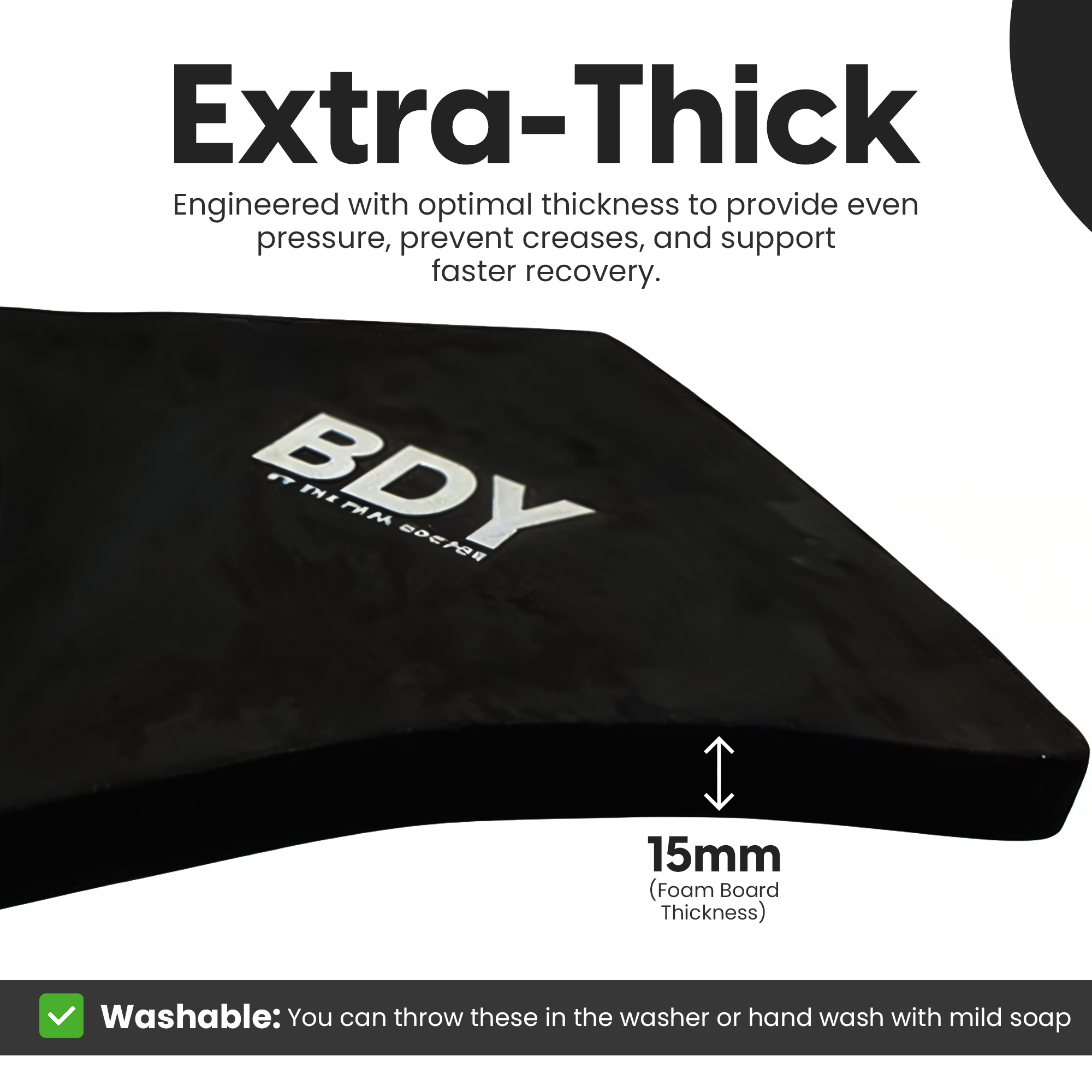 3-in-1 Targeted Compression Foam | FUPA, Underbust & Butt Cleavage Support