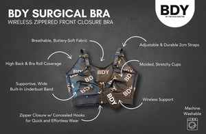 Surgical Bra | BDY BLK