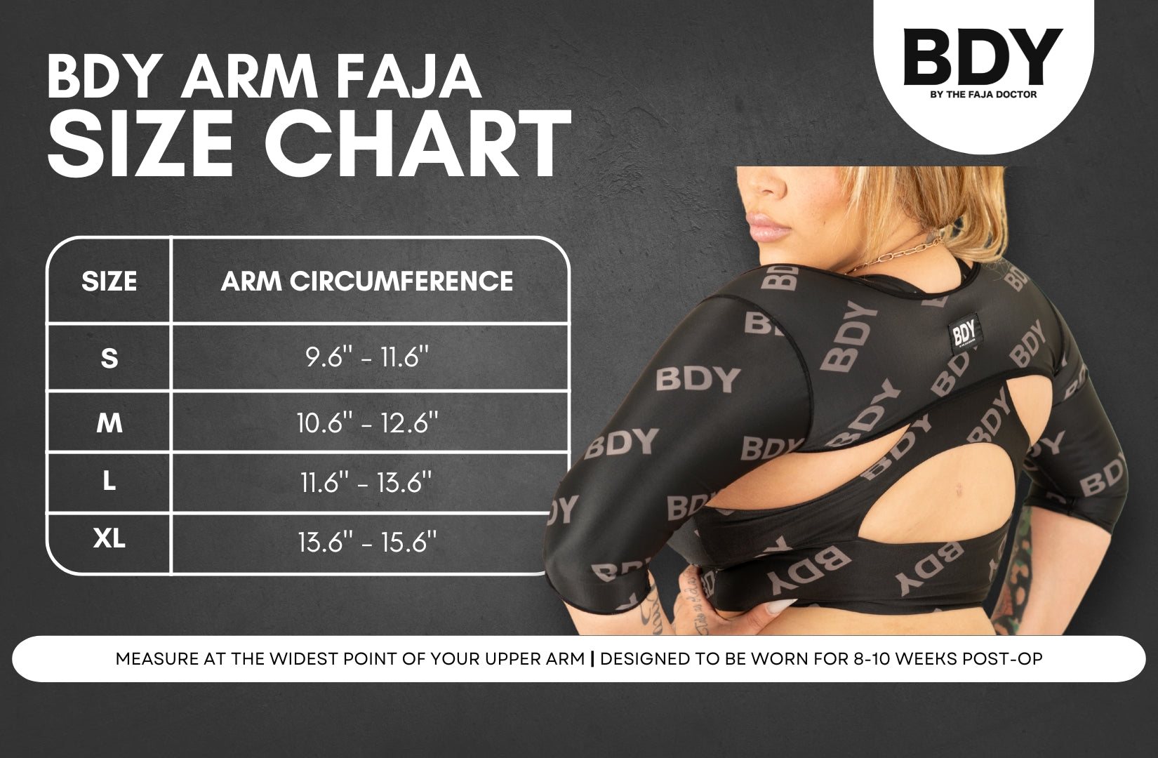 Arm Compression Faja | BDY BLK