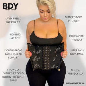 BDY WAIST | Latex Free Breathable Waist Trainer for Women