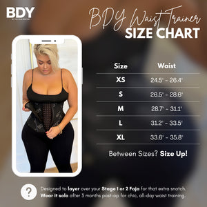BDY WAIST | Latex Free Breathable Waist Trainer for Women
