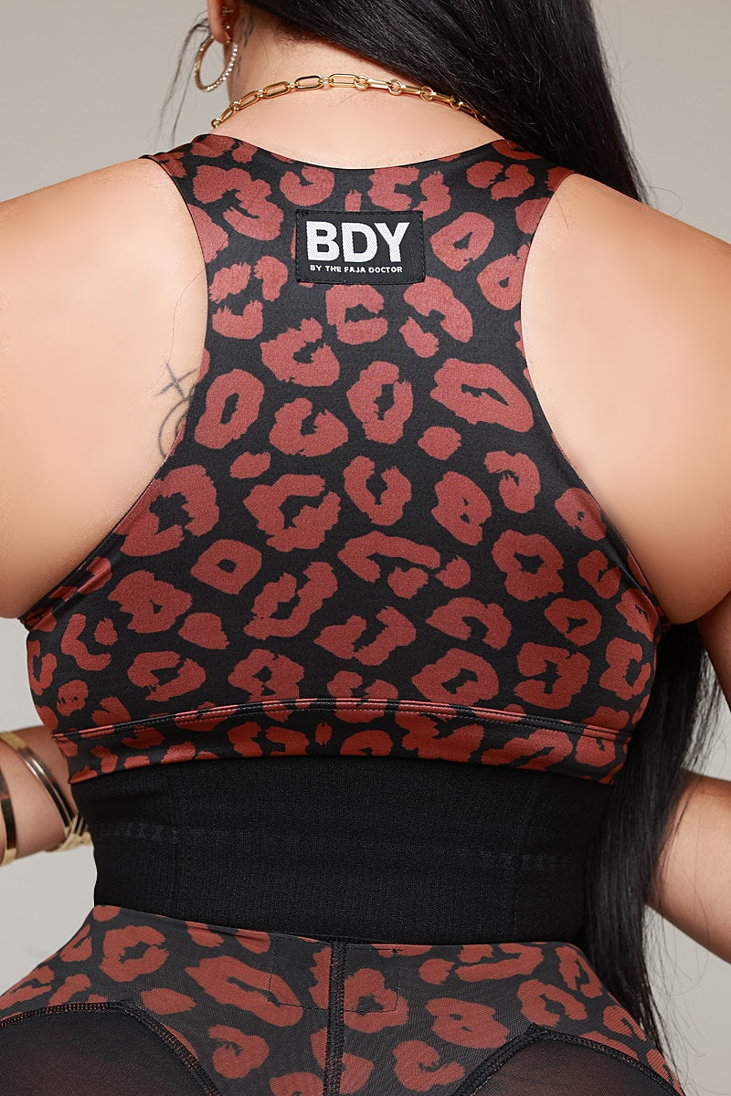 BDY #2 - Cognac Leopard